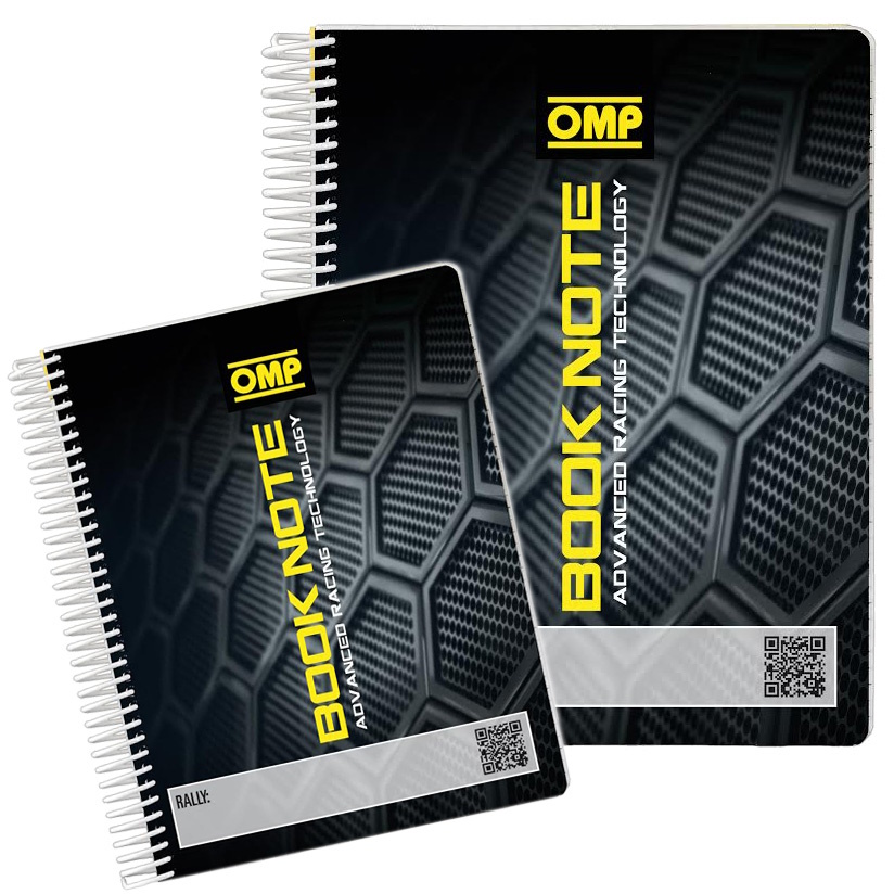 OMP Co-Drivers Pace Note Pad