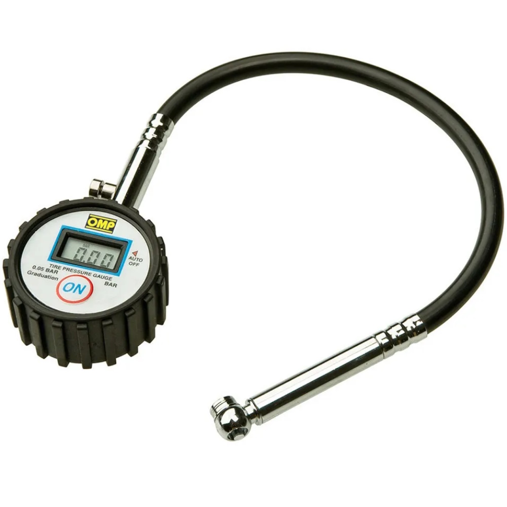 OMP Digital Tyre Pressure Gauge