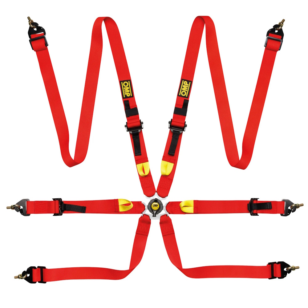 OMP First Saloon 2'' 6 Point Harness