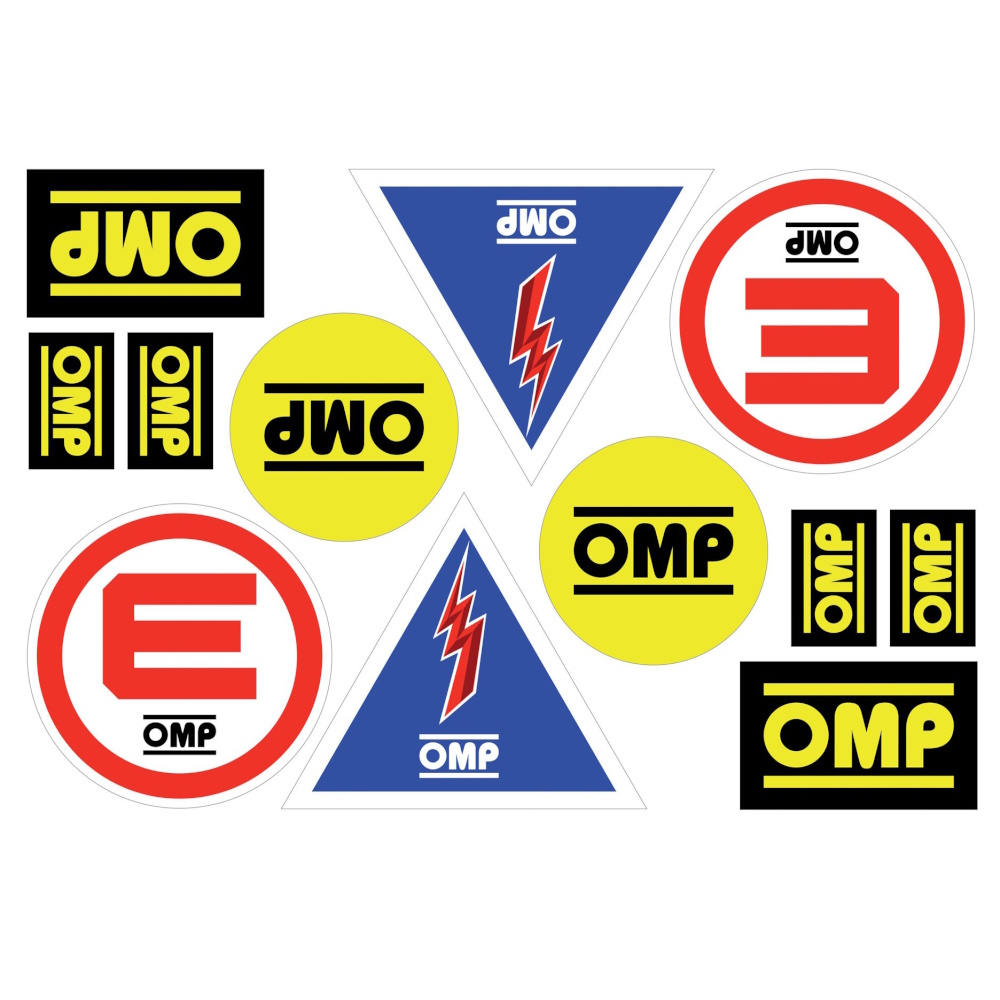 OMP Scrutineer Sticker Sheet