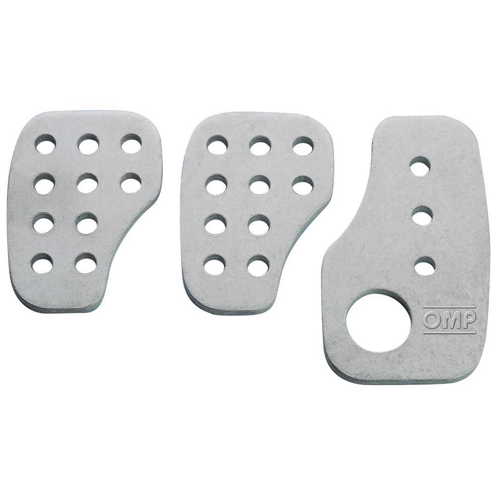 OMP Smooth Aluminium Pedal Set