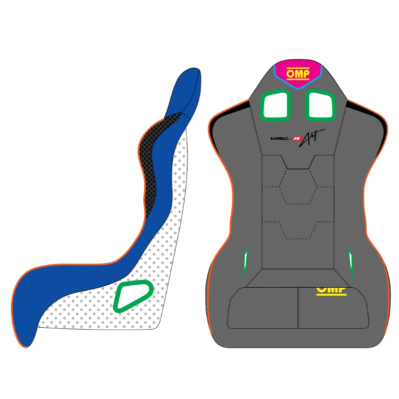 OMP WRC ART Composite Seat