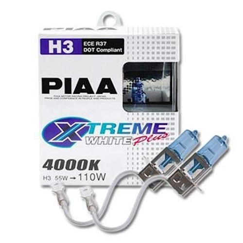 Piaa Xtreme White Plus H3 Bulbs Twin Pack