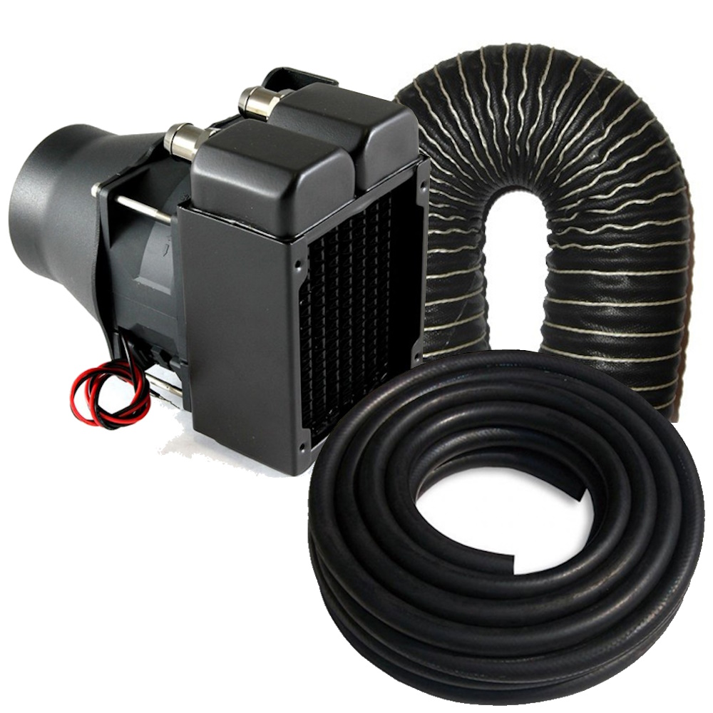 T7 2.2Kw 12v Micro Heater & Hose Package