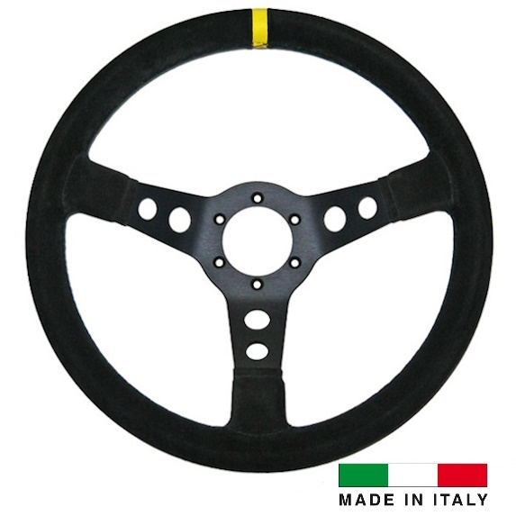 R-Tech 350mm Semi Dished Steering Wheel