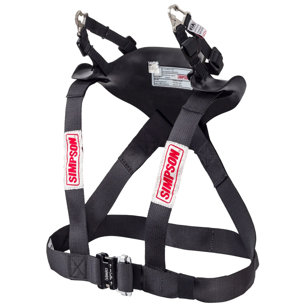 Simpson Hybrid Sport Head & Neck Restraint Standard HANS Clips