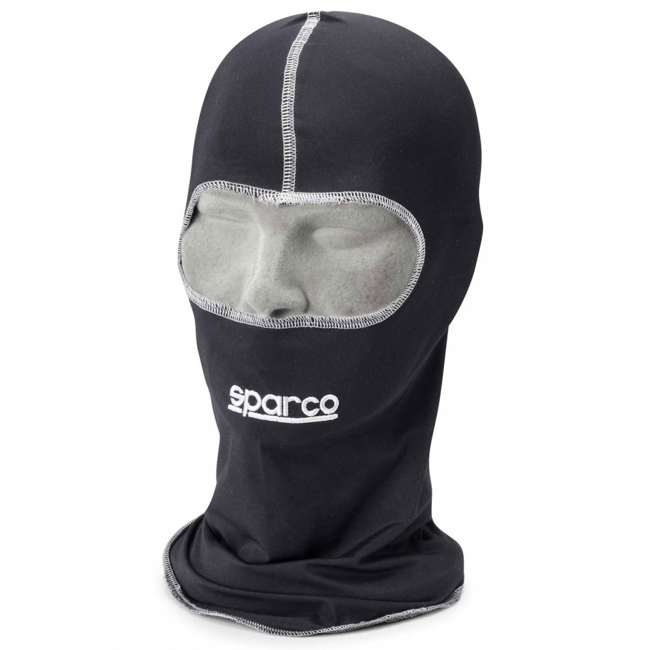 Sparco Soft Knit Kart Balaclava Black