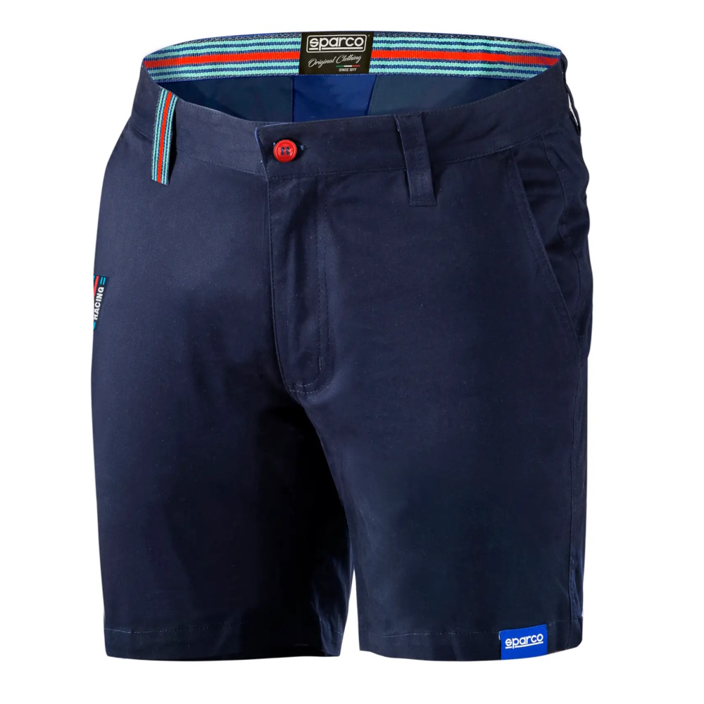 Sparco Martini Racing Bermuda Shorts - Blue