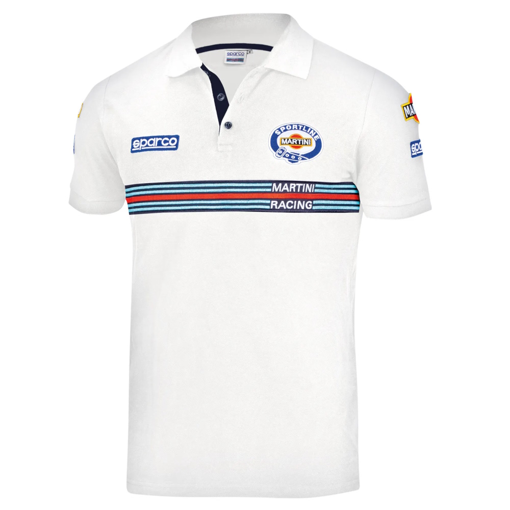 Sparco Martini Racing Replica Polo Shirt