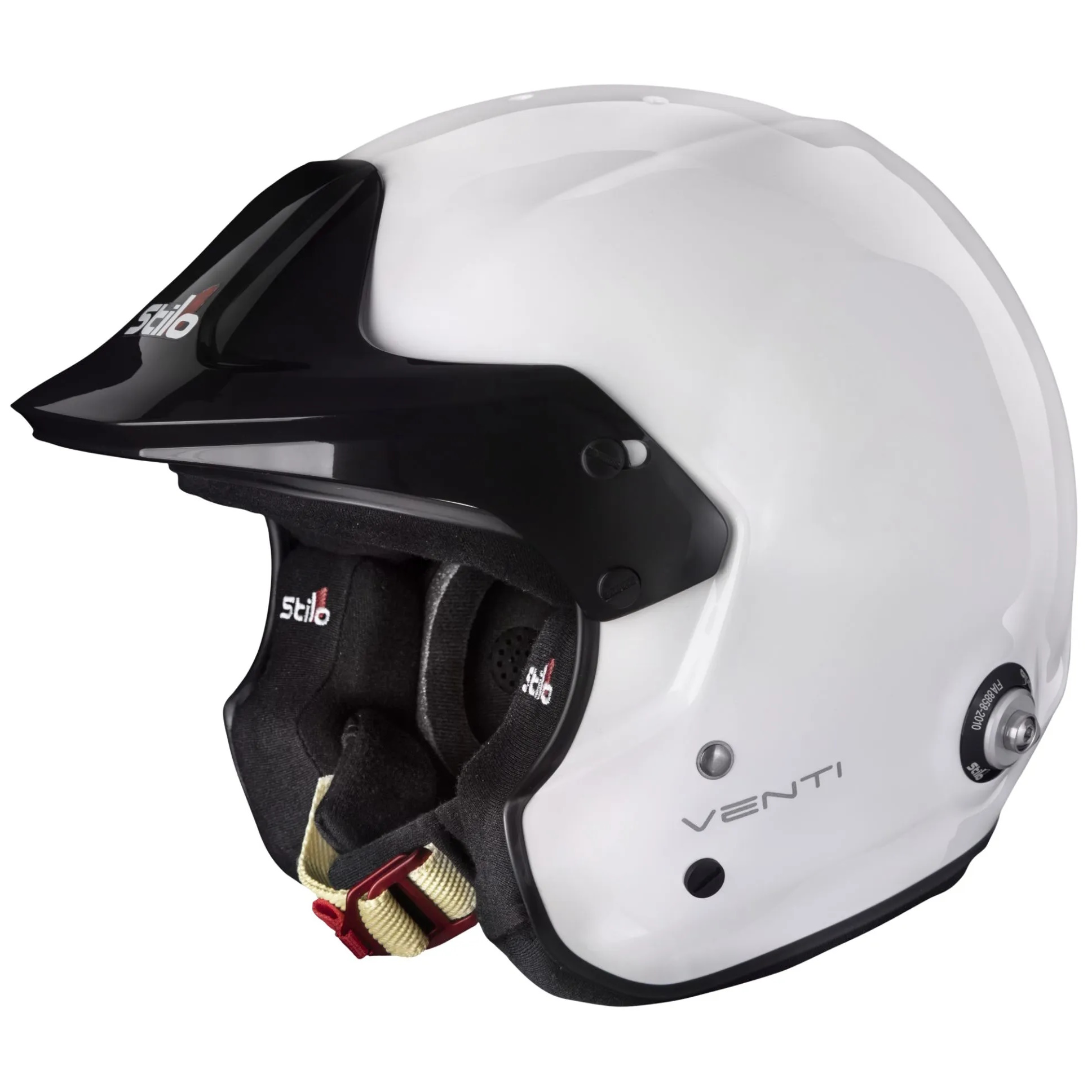 Stilo Venti Trophy Jet Helmet In White