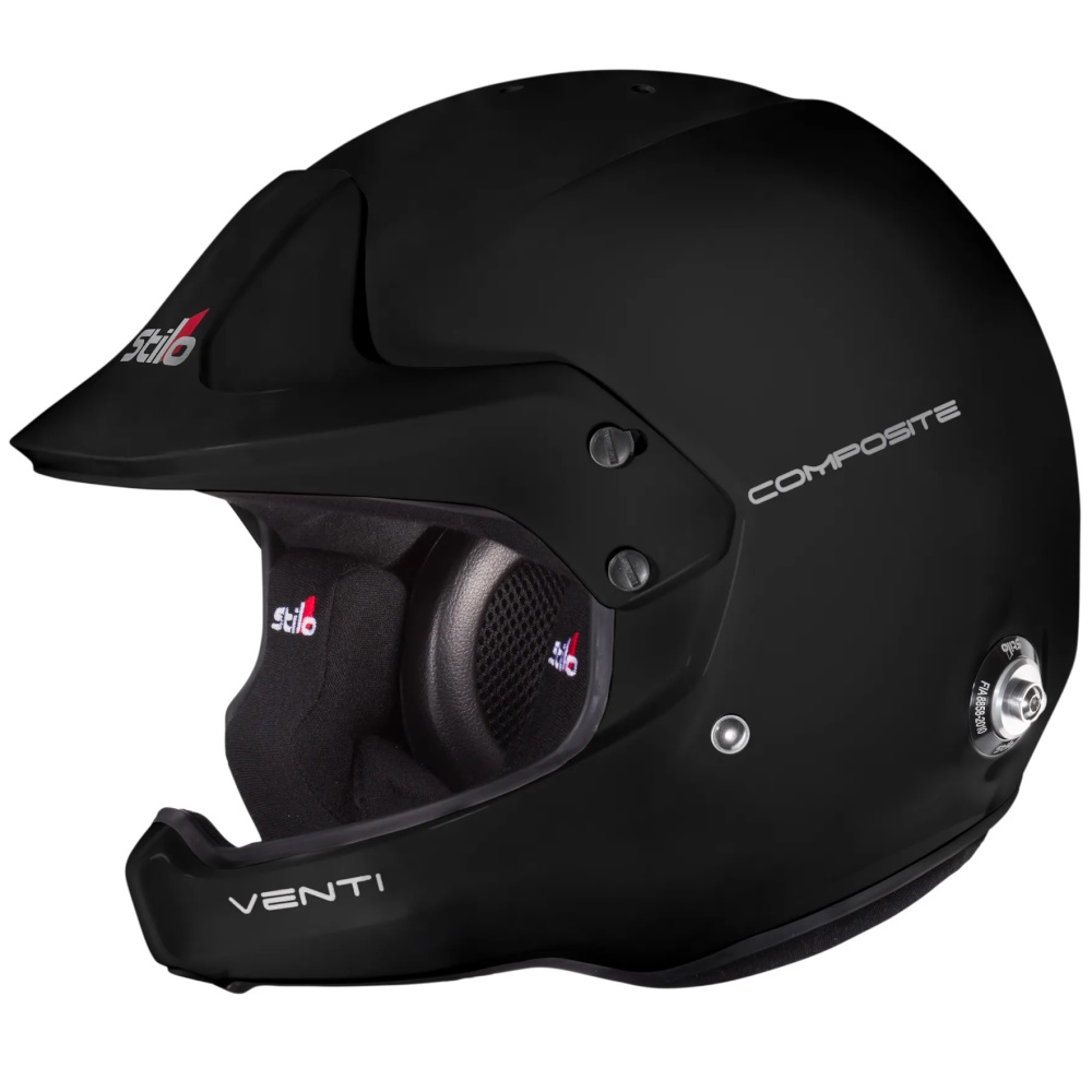 Stilo Venti WRC Rally Composite Helmet In Black