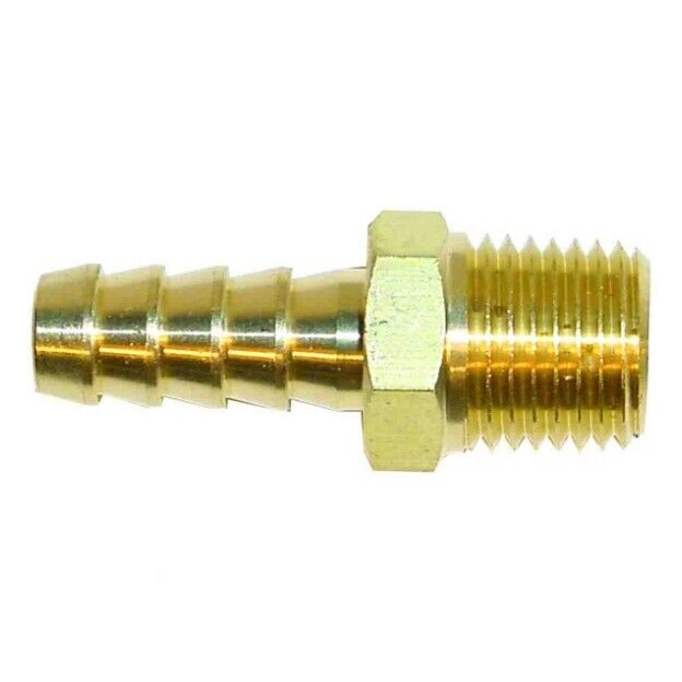 Sytec Straight Male/Male Brass Unions