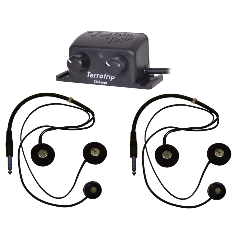 Terraphone Clubman Intercom Kit - 2 Professional Full Face Headsets