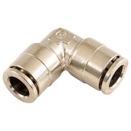 Lifeline Fire Extinguisher Tube Fitting 8mm - 8mm 90 Deg Elbow