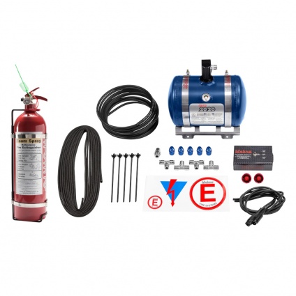 Lifeline Rally Pack - Zero 2020 Electric & 2.4ltr AFFF Hand Held - Un-Pressurised