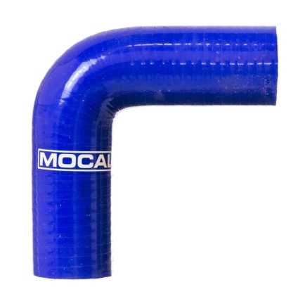 Mocal Silicon Hoses 90 Degree Hose Blue