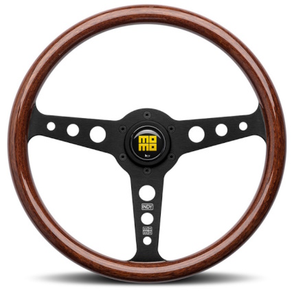 MOMO Indy Heritage Black steering wheel