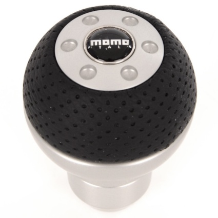 Momo Race Air Leather Gear Knob