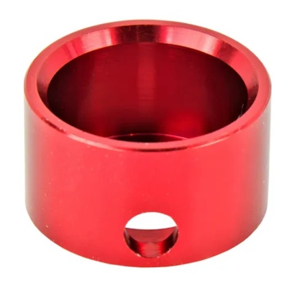 Motamec Alloy Push Button Bezel - Safety Switch Guard Red