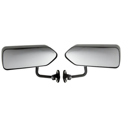 Motamec Racing 03 Formula Side Wing Mirror x2 Convex Glass MATT BLACK - F1 Car