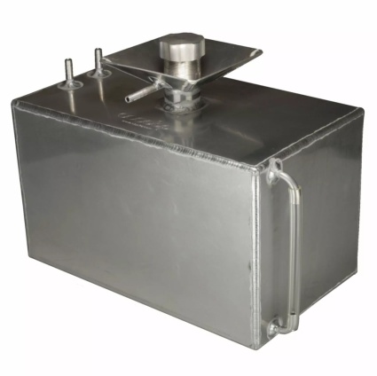 OBP 3 Gallon Square Aluminium Fuel Tank with Splash Bowl