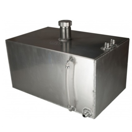 OBP 8 Gallon Square Aluminium JIC Fuel Tank