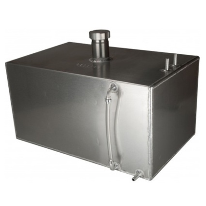 OBP 8 Gallon Square Aluminium Foam Filled Fuel Tank