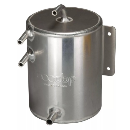 OBP Bulkhead Mount 2 Litre Fuel Swirl Pot