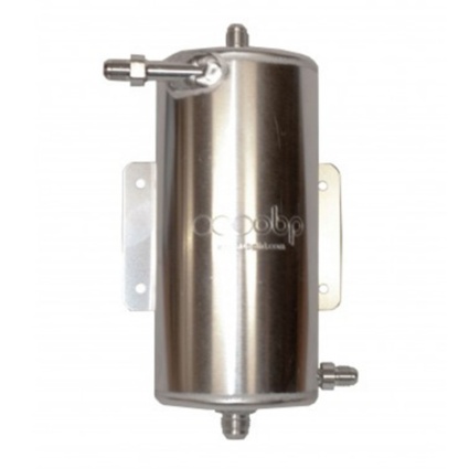 OBP Bulkhead Mount 1.5 Litre Fuel Swirl Pot with JIC Fittings