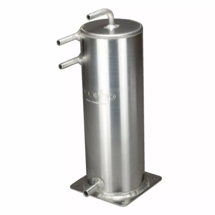 OBP 2ltr Base Mounted Aluminium Swirl Pot