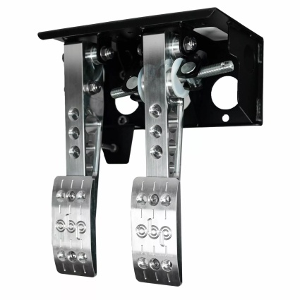 OBP V2 Top Mounted 2 Pedal Bulkhead Fit Hydraulic Clutch Pedal Box