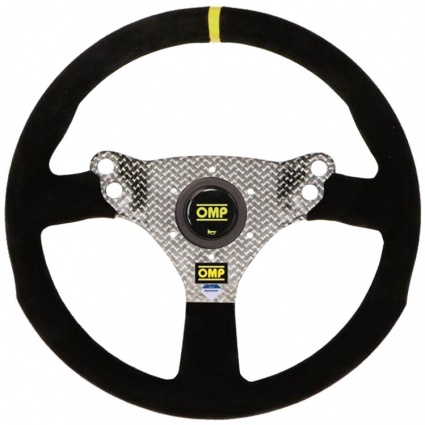 OMP 320 Hybrid S Steering Wheel Black Suede