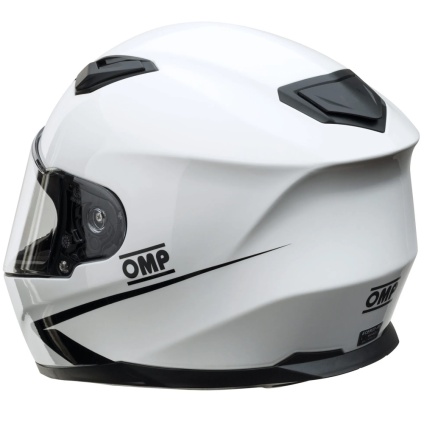 OMP Circuit Evo Full Face Helmet White