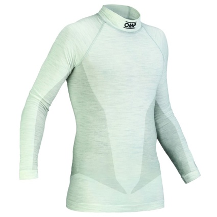 OMP One Long Sleeve Top White