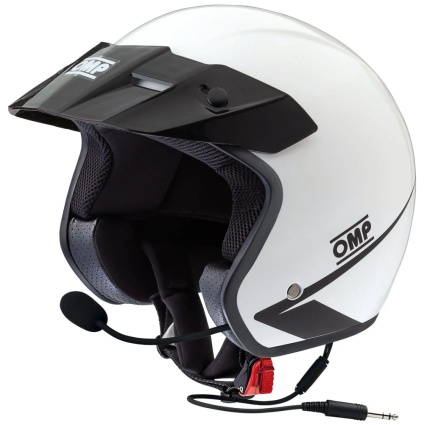 OMP Star Intercom Open Face Helmet