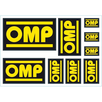 OMP Sticker Decal Sheet