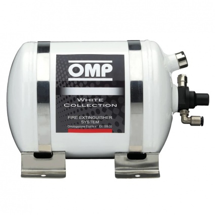 OMP White Collection Electrical Fire Extinguisher System 2.80 Litre