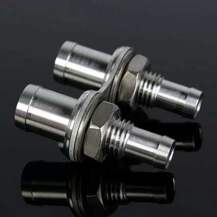 T7 Twin 1/2'' to 3/4'' Push-On Male-Male Bulkhead Adaptor