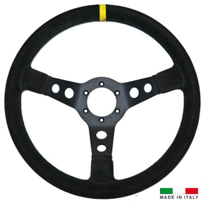 R-Tech 350mm Semi Dished Steering Wheel