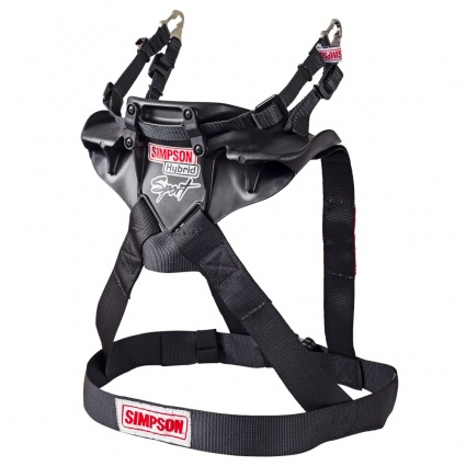 Simpson Hybrid Sport Head & Neck Restraint Standard HANS Clips