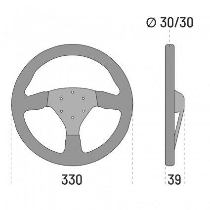 Sparco 323 Steering Wheel