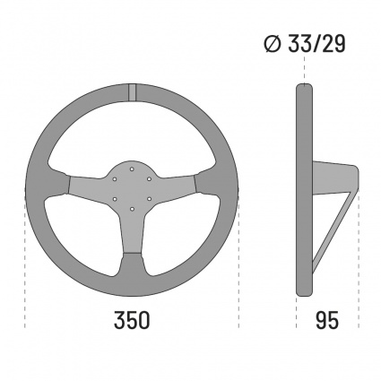 Sparco 325 Steering Wheel