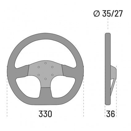 Sparco 353 Steering Wheel