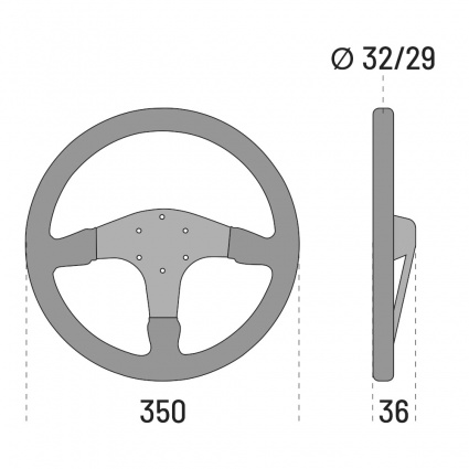 Sparco 375 Steering Wheel