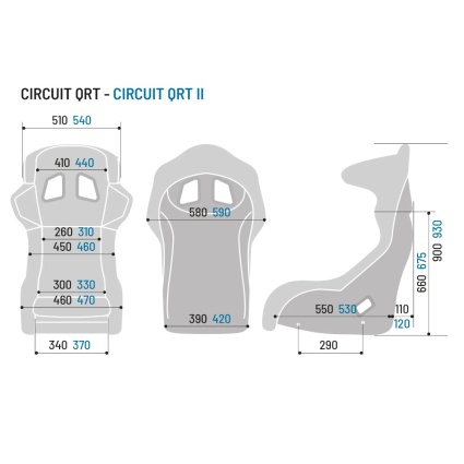 Sparco Circuit/Circuit II Carbon Seat