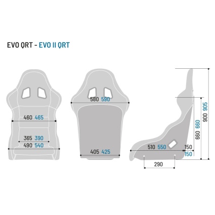 Sparco Evo/Evo L/ Evo XL Carbon seat