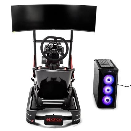 Sparco Evolve Pro Kart Rig II Sim Racing Kart Cockpit