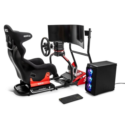 Sparco Evolve Pro GT-R Rig II Sim Racing Cockpit