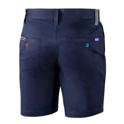 Sparco Martini Racing Bermuda Shorts - Blue