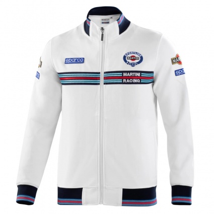 Sparco Martini Racing Full Zip Sweatshirt